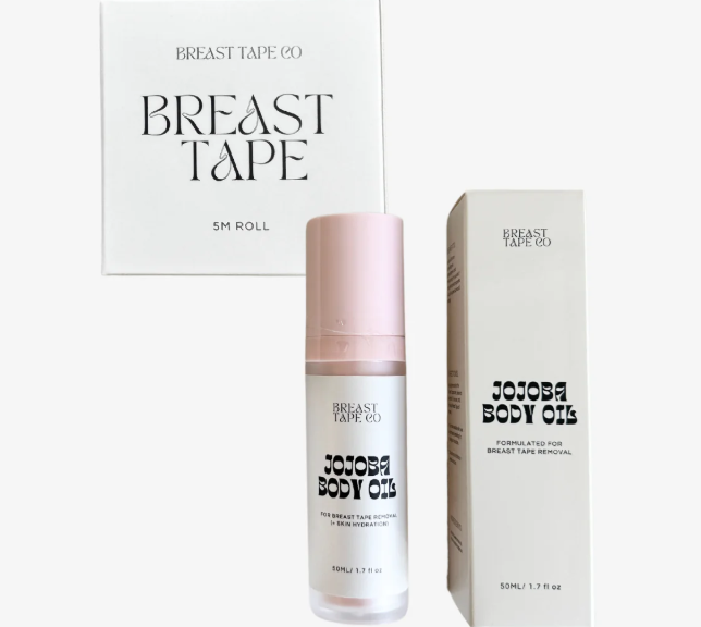 Breast Tape + Jojoba Oil Body Oil Bundle