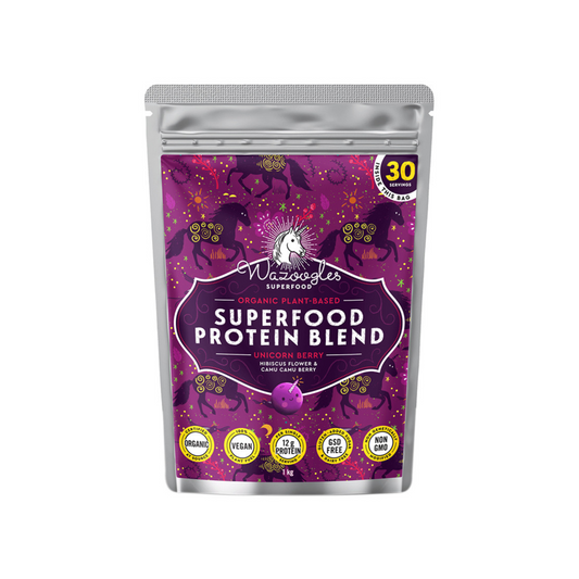 Wazoogles Unicorn Berry Superfoods Protein Shake