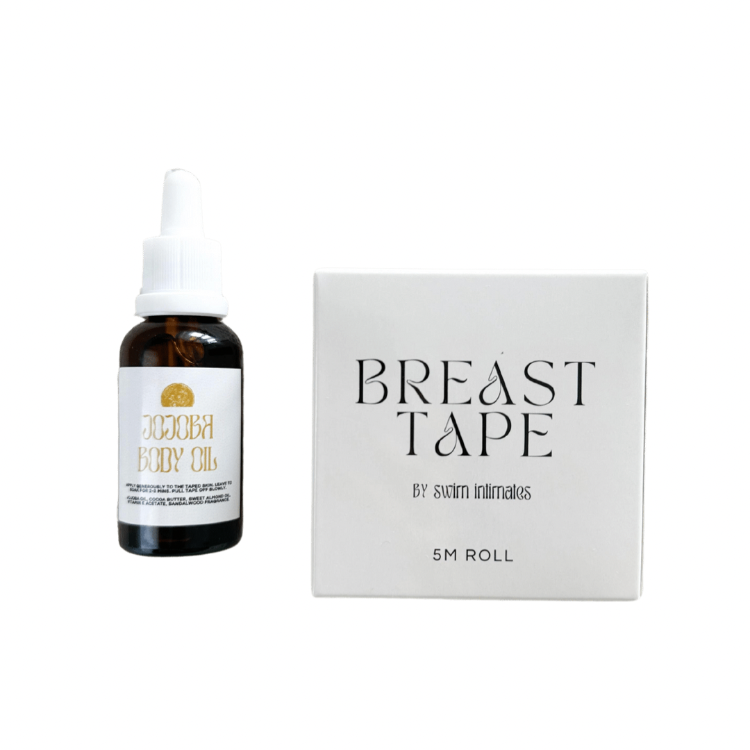 Breast Tape + Jojoba Oil Body Oil Bundle