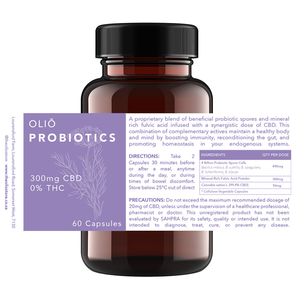 Probiotics Capsules - 300mg CBD