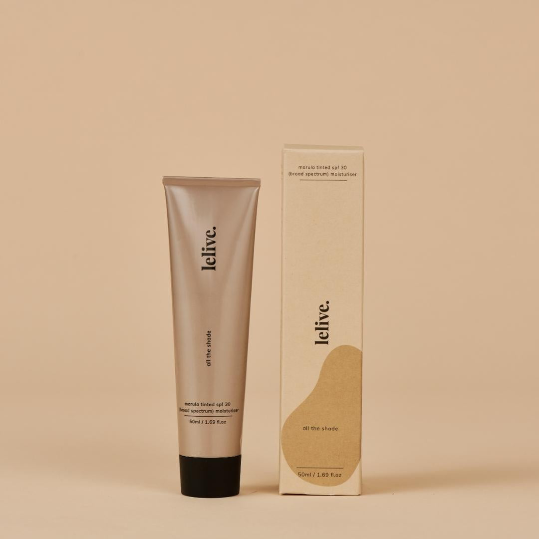 All the shade | Marula tinted spf 30 moisturiser | 50ml.